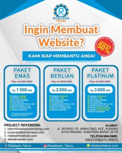 Jasa Pembuatan Website Padang